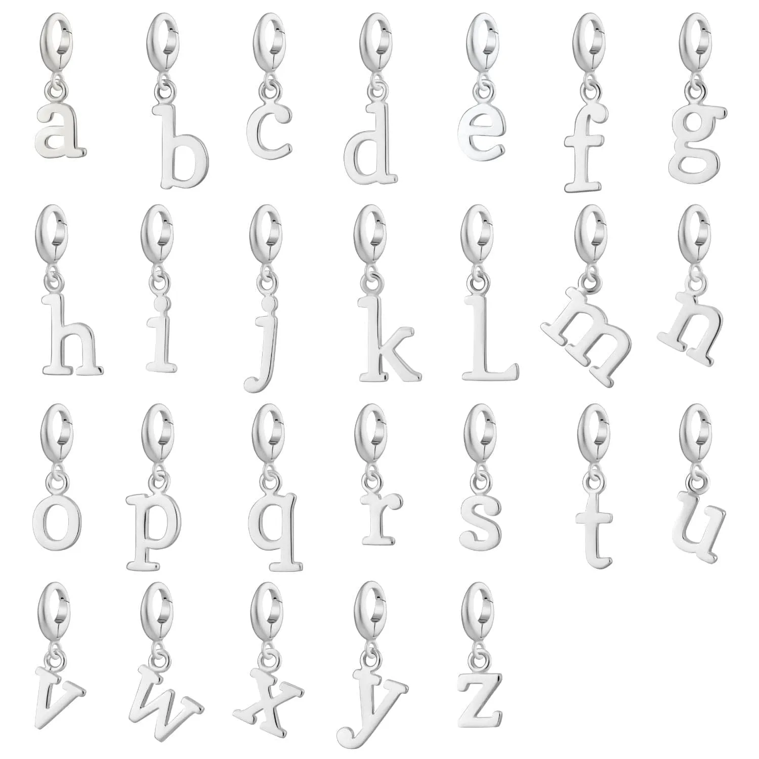 Silver Roller Skate Necklace