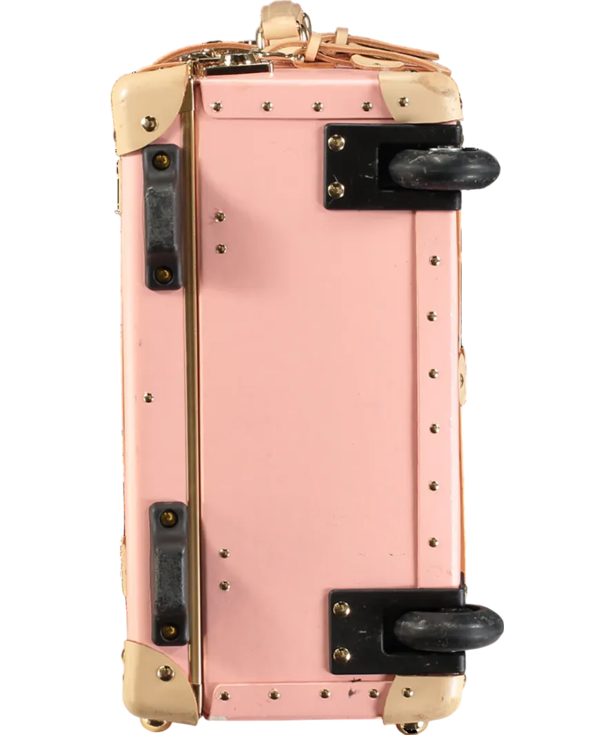 Steamline Luggage Pink The Correspondent Stowaway Suitcase
