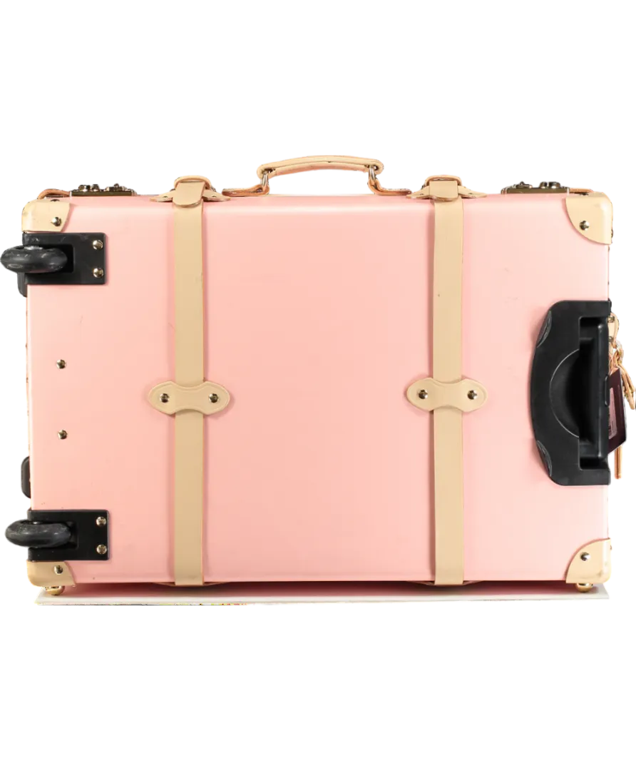 Steamline Luggage Pink The Correspondent Stowaway Suitcase