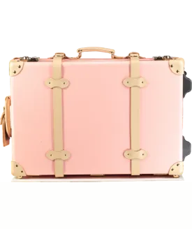 Steamline Luggage Pink The Correspondent Stowaway Suitcase