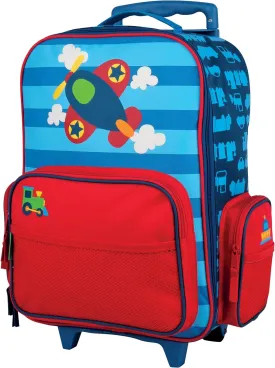Stephen Joseph boys Airplane Stephen Joseph Classic Rolling Luggage, Airplane, 14.5 x 6.5 18 US