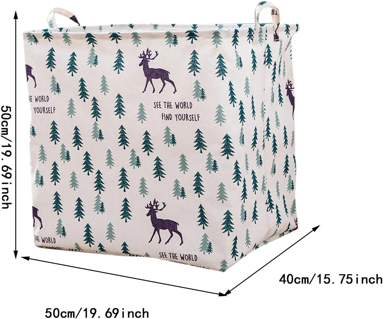 Storage Bags Foldable Storage Bins with Sturdy Zippers and Reinforced Handles Large Comforter Storage Fabric Container for Blanket Pillows Comforters Cloth Bathroom Bedroom Living Room