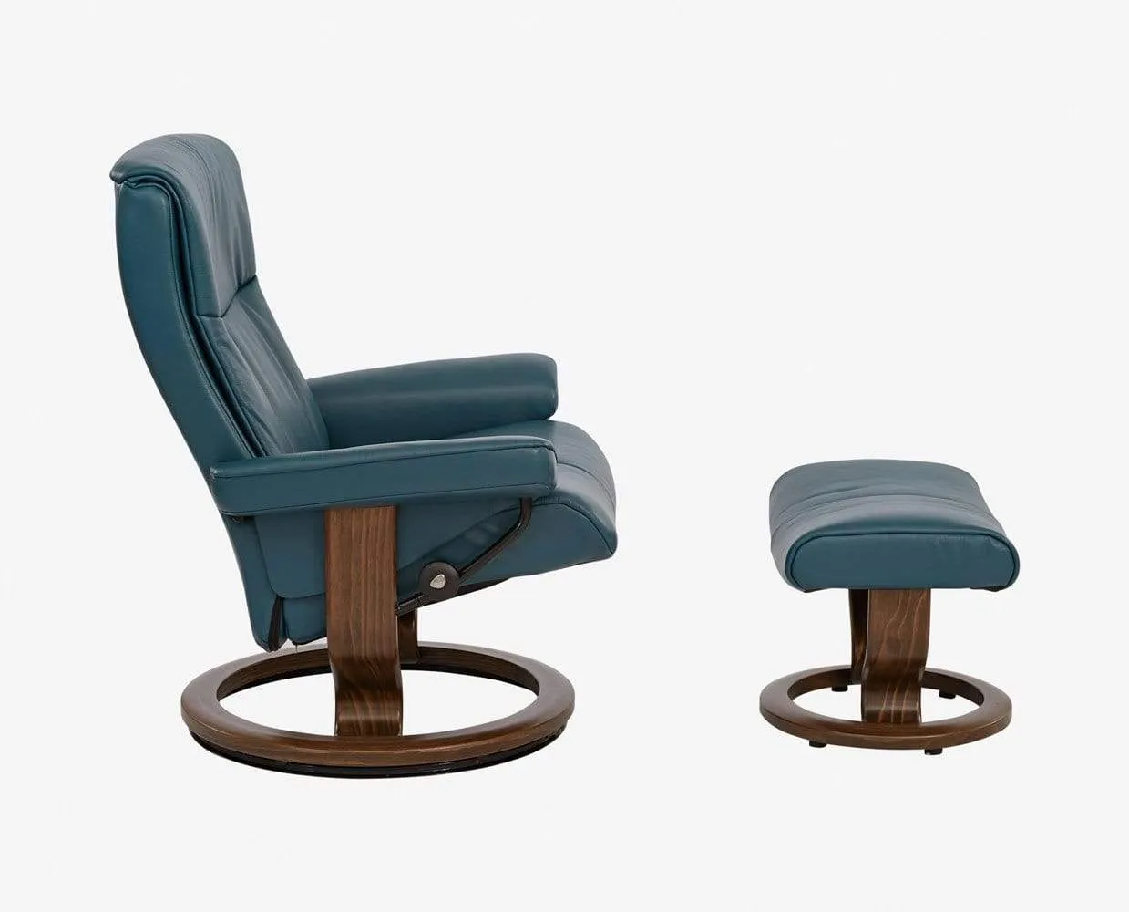 Stressless® Peace Recliner & Ottoman