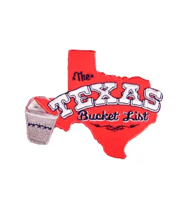 Texas Bucket List Patch