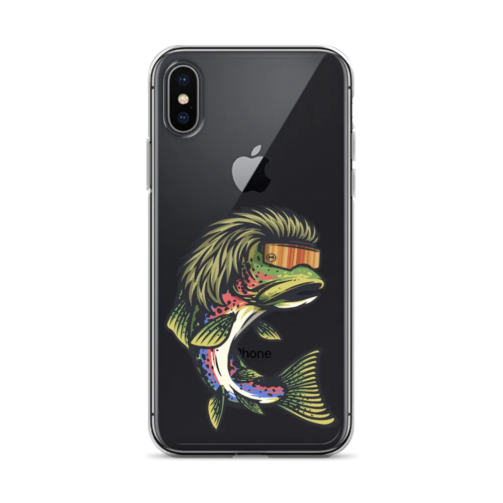 Trout Mullet iPhone Case - Clear