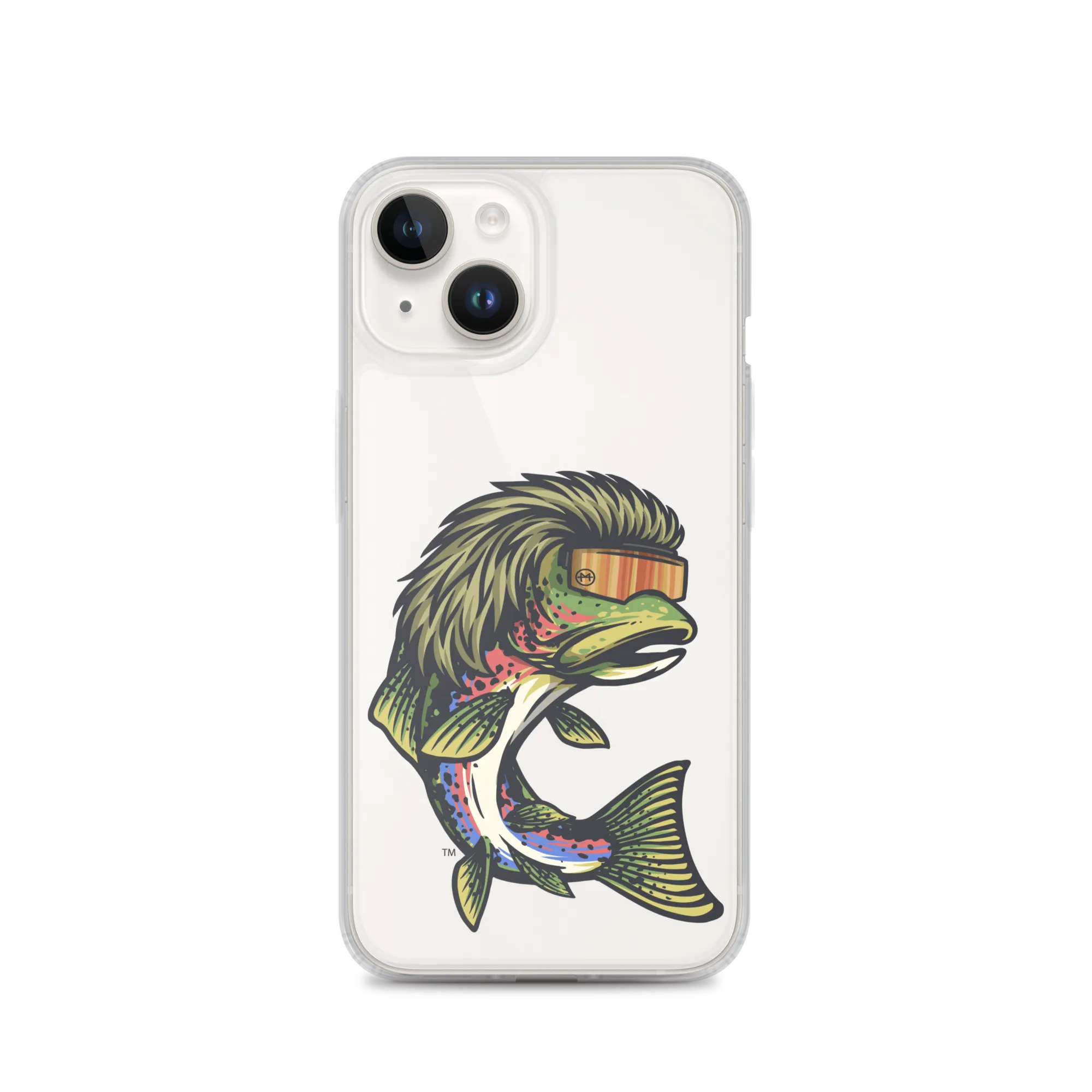 Trout Mullet iPhone Case - Clear