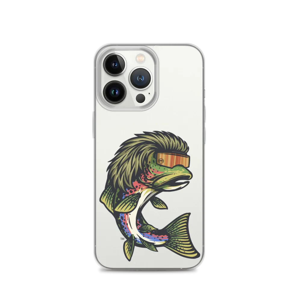 Trout Mullet iPhone Case - Clear