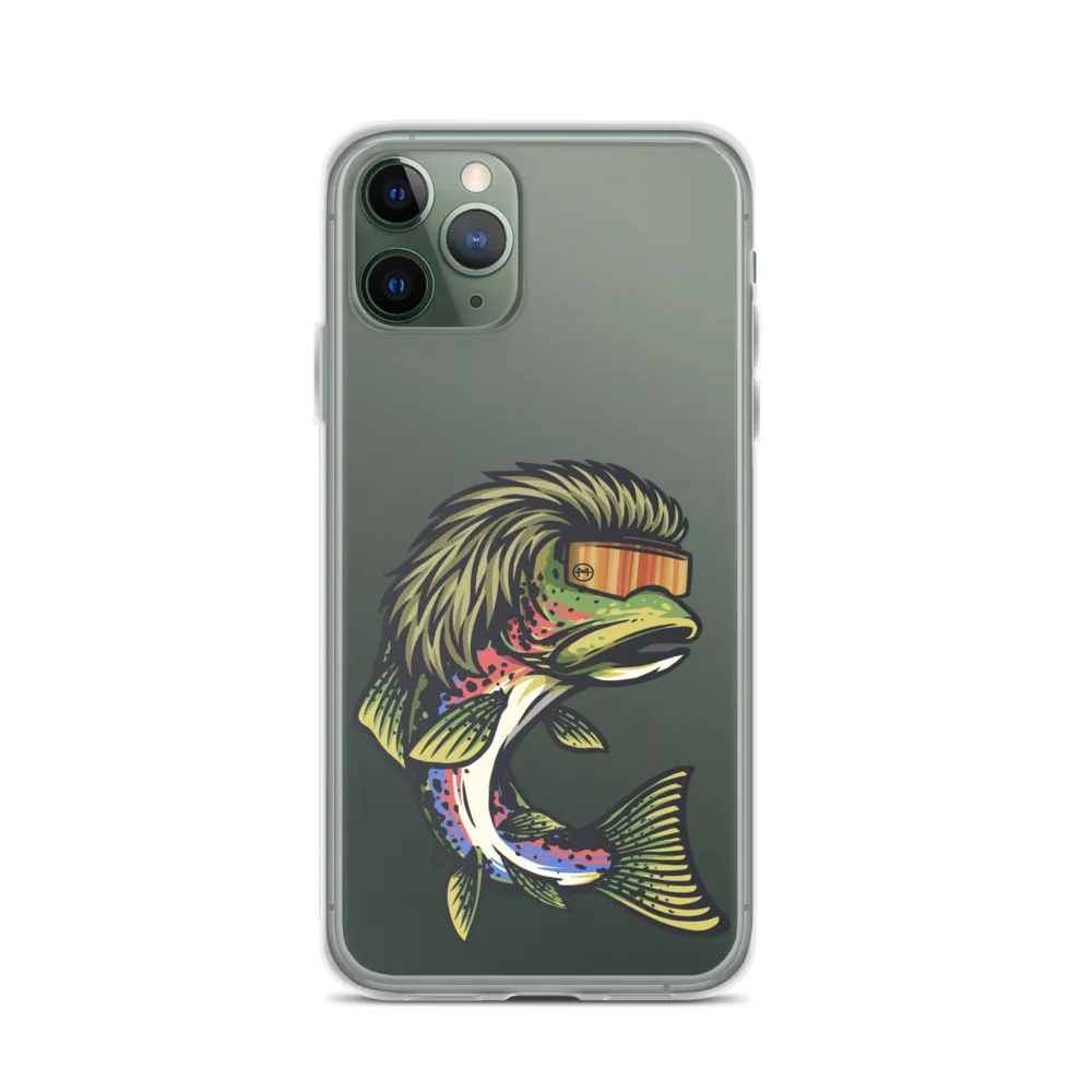 Trout Mullet iPhone Case - Clear