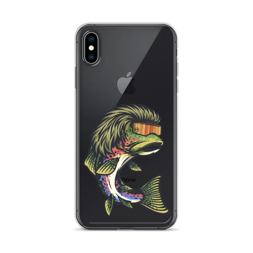 Trout Mullet iPhone Case - Clear