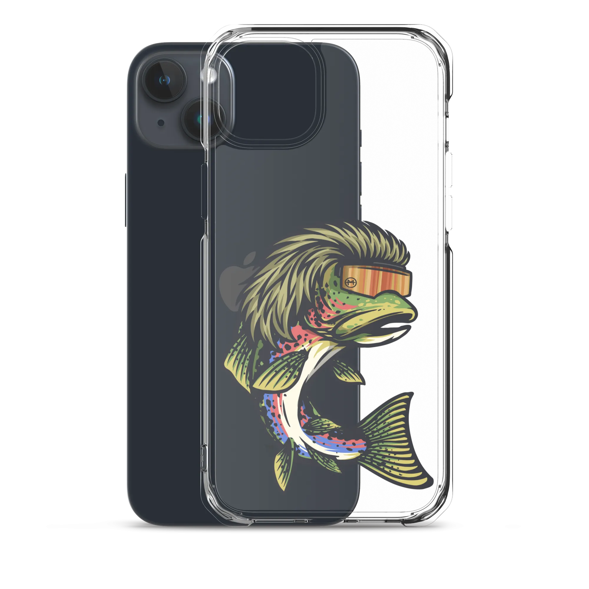 Trout Mullet iPhone Case - Clear