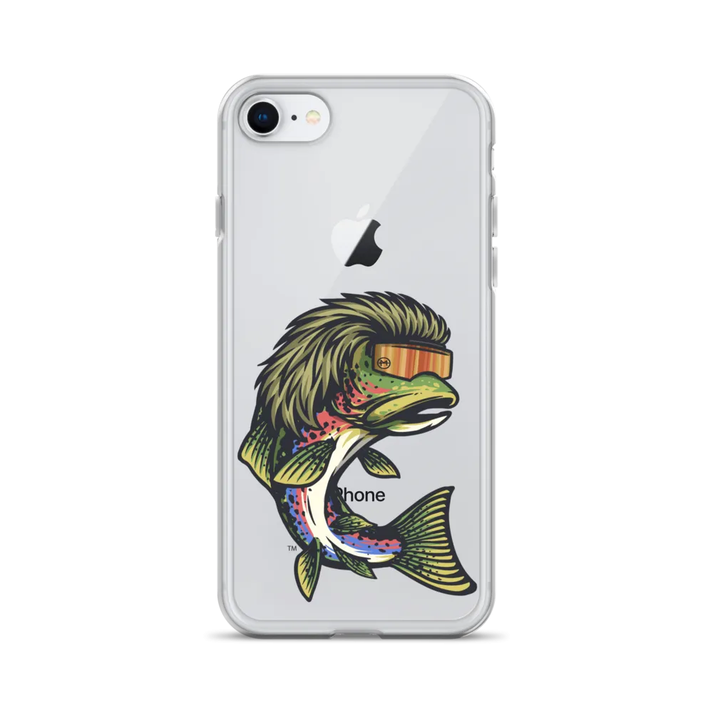 Trout Mullet iPhone Case - Clear