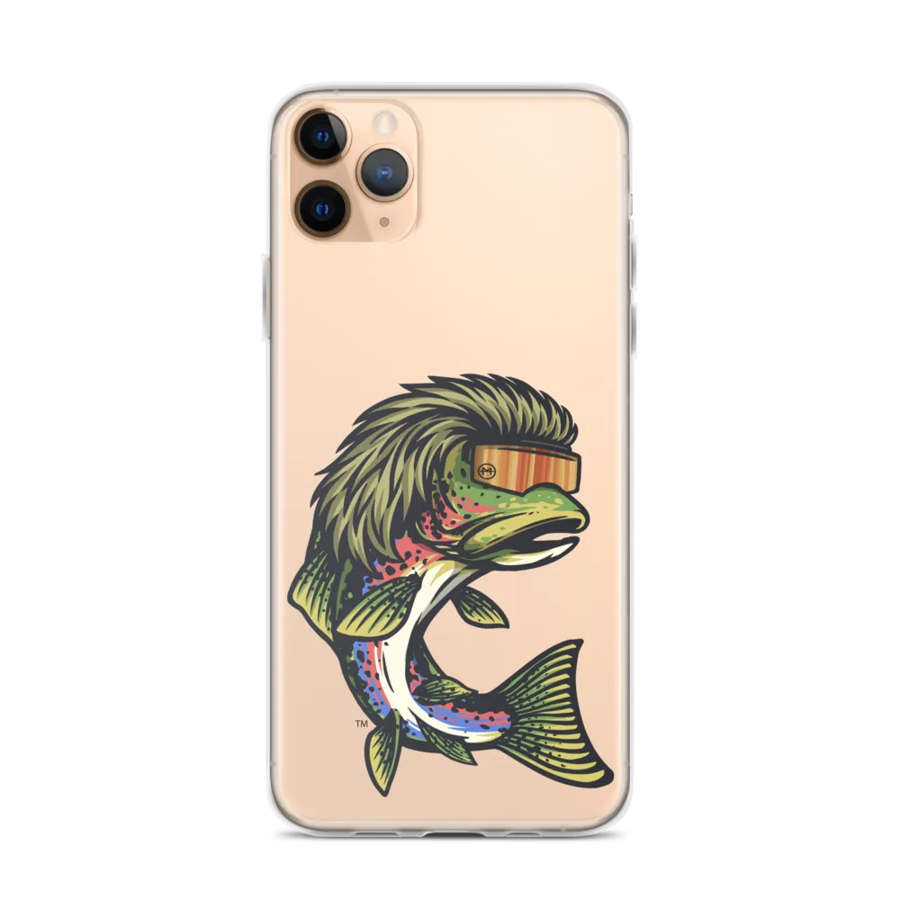 Trout Mullet iPhone Case - Clear