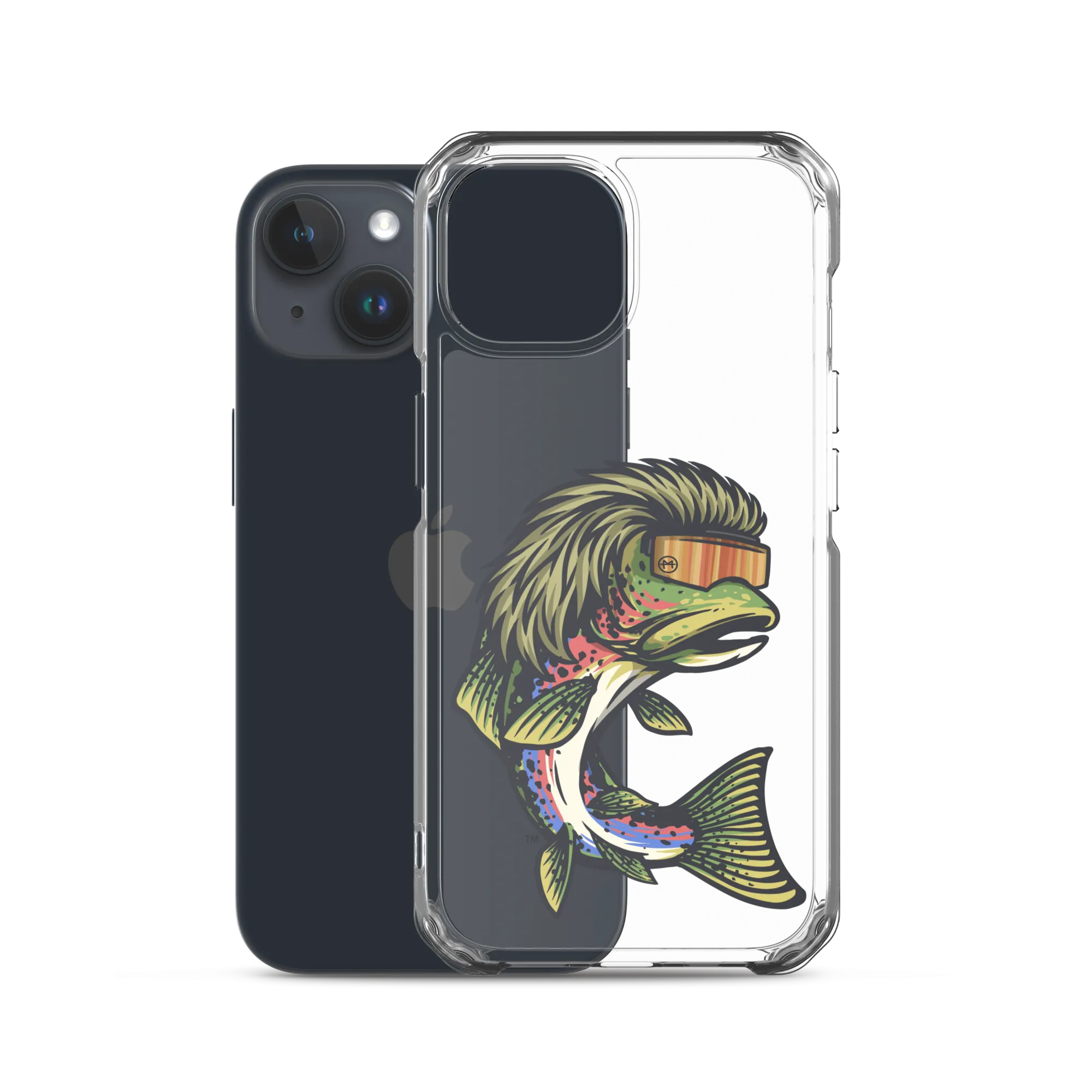 Trout Mullet iPhone Case - Clear