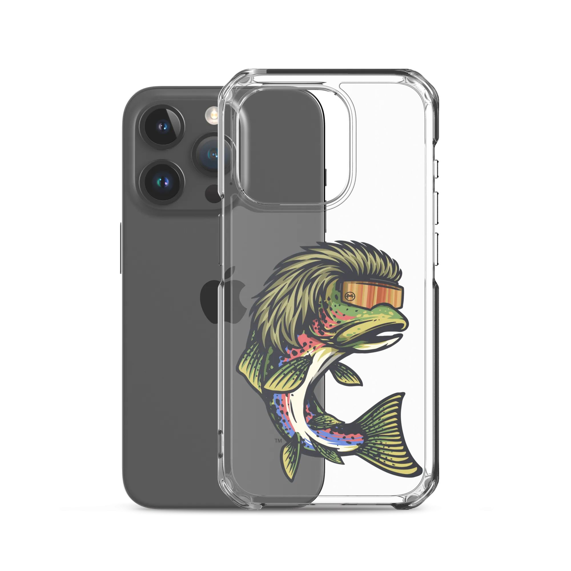Trout Mullet iPhone Case - Clear