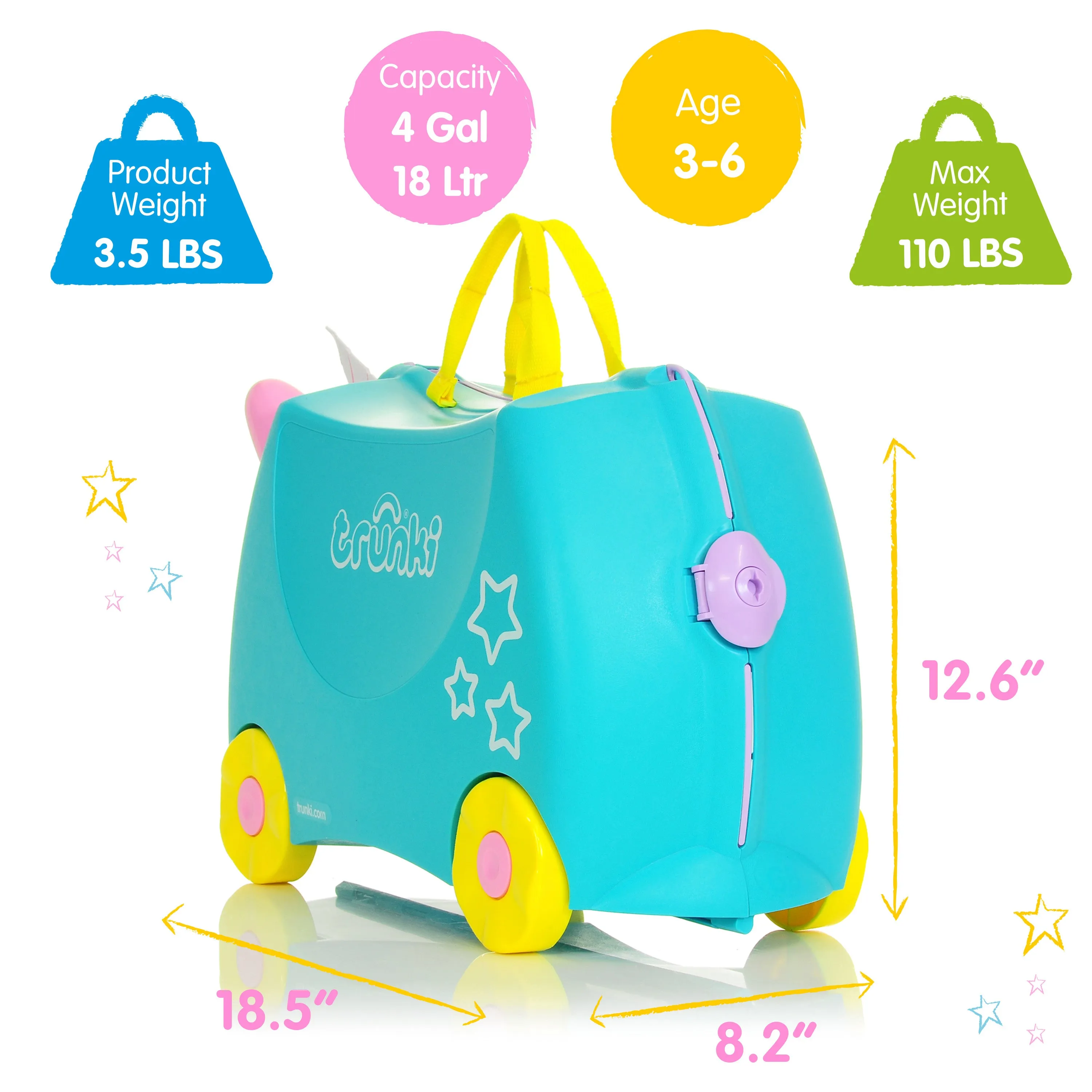 Una the Unicorn Trunki