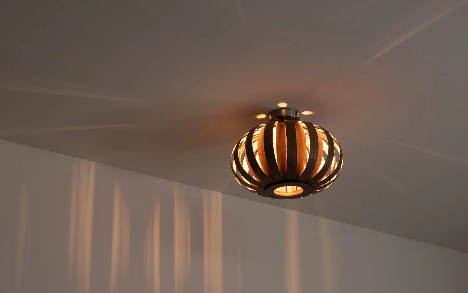 Modern Urchin Design Small Flush Mount Ceiling Light Fixture