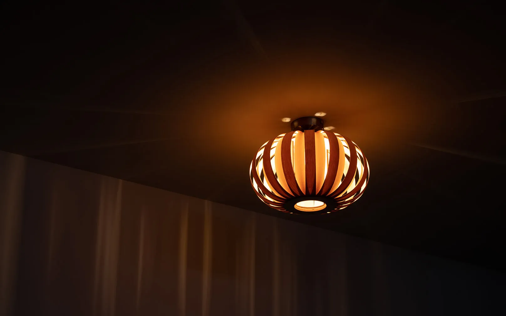 Modern Urchin Design Small Flush Mount Ceiling Light Fixture