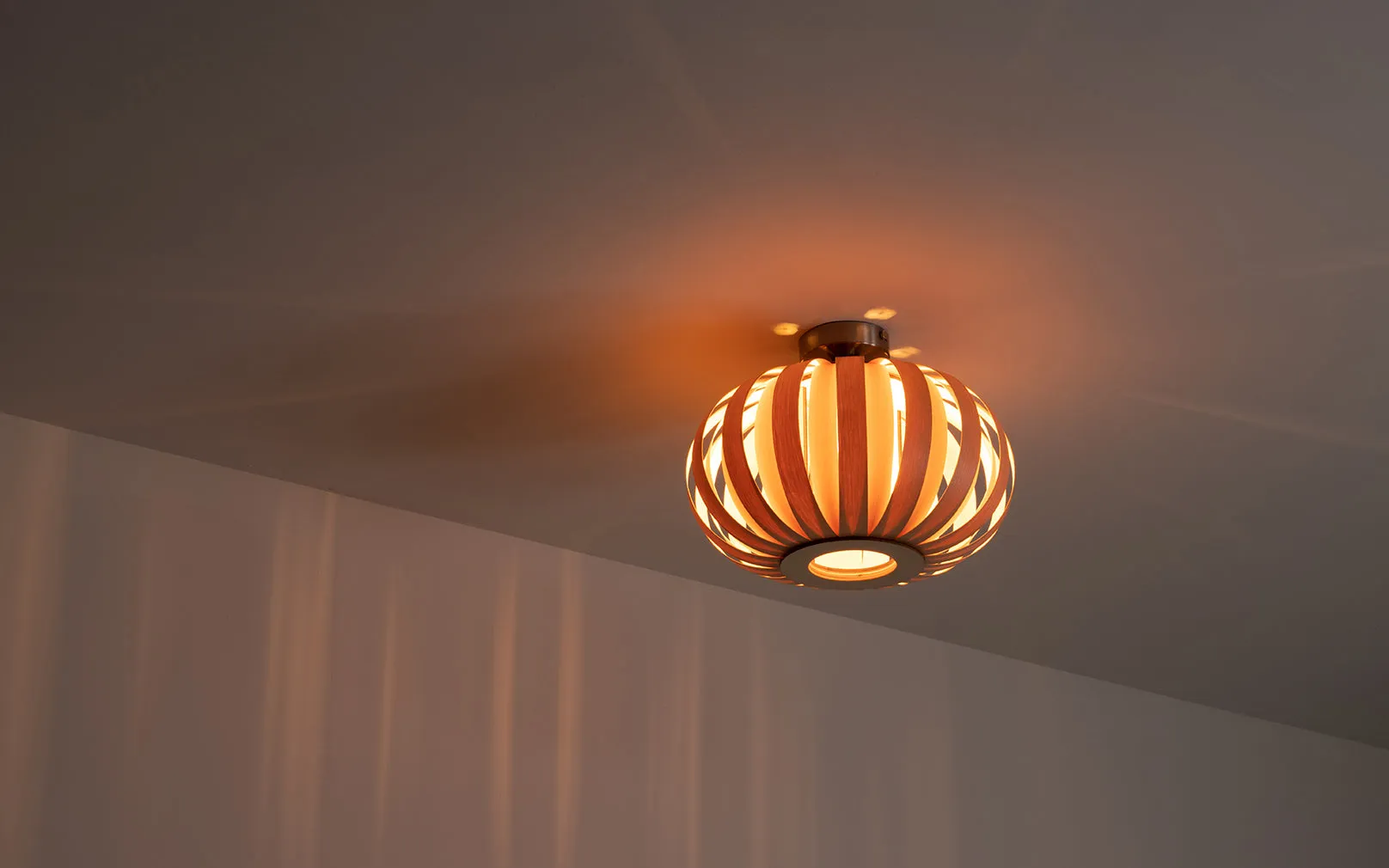 Modern Urchin Design Small Flush Mount Ceiling Light Fixture