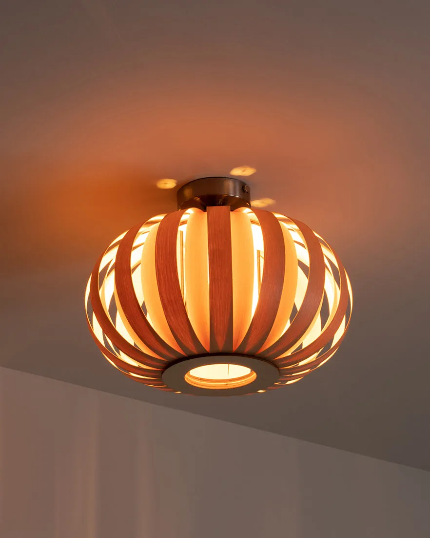 Modern Urchin Design Small Flush Mount Ceiling Light Fixture