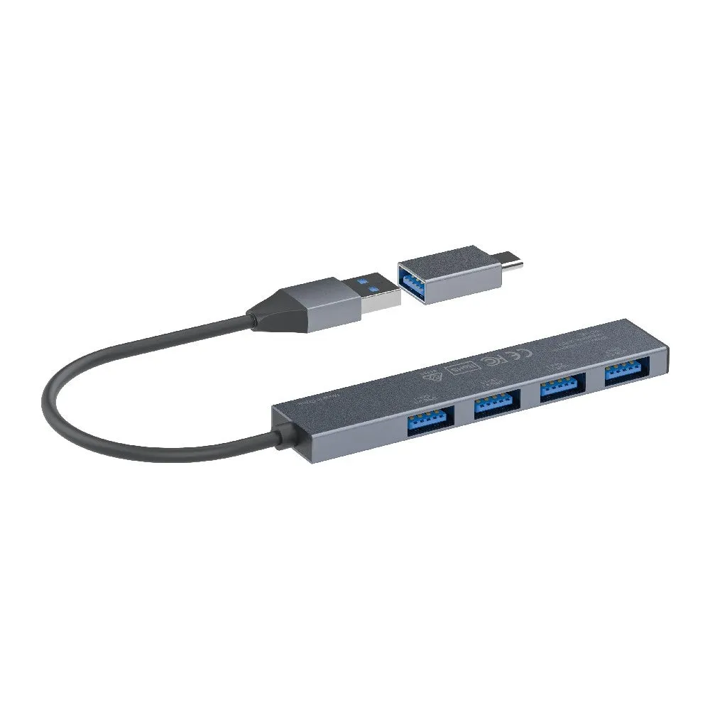 Verbatim (4-in-1) Type C Adaptor USB 3.1 Hub