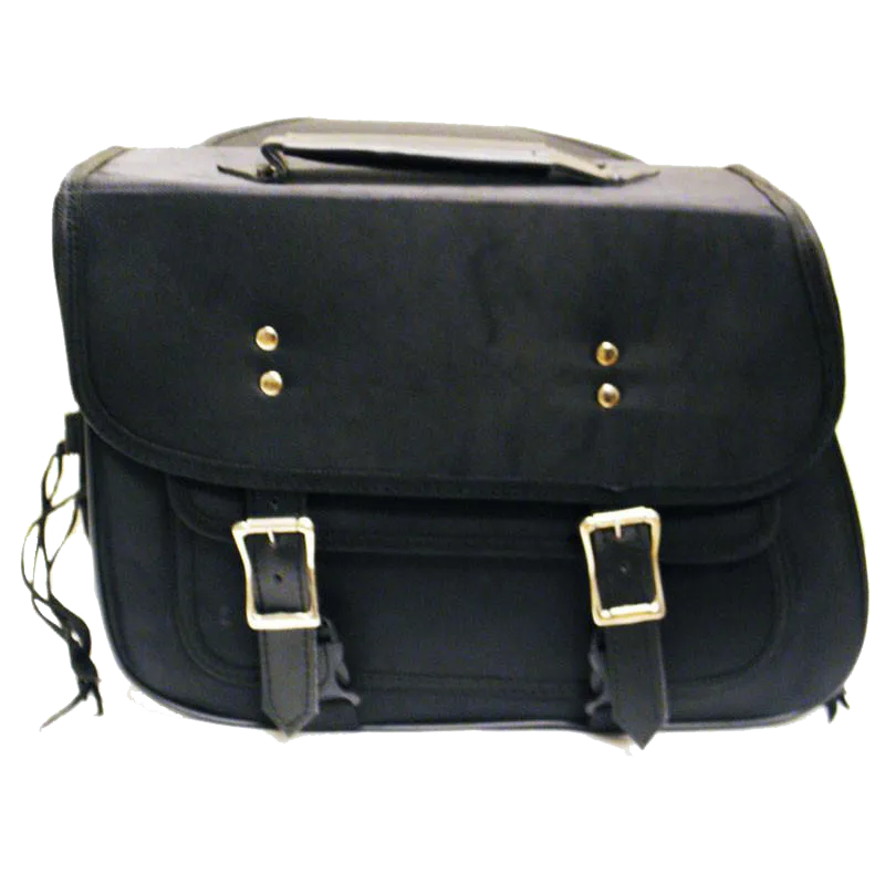 VS260 Vance Leather Medium Slant Textile Saddle Bag