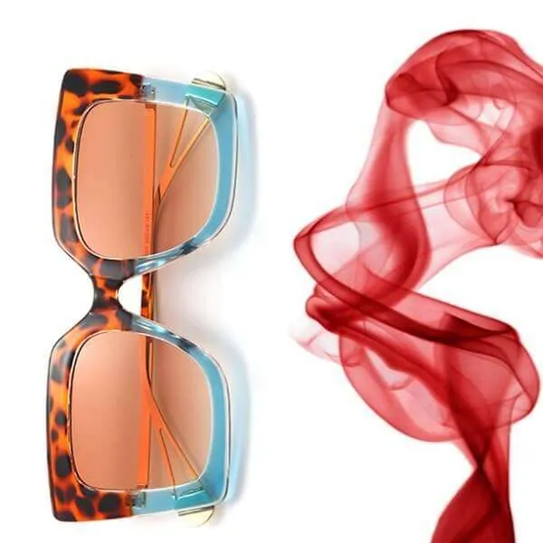 Wanita - Bi-color sunglasses