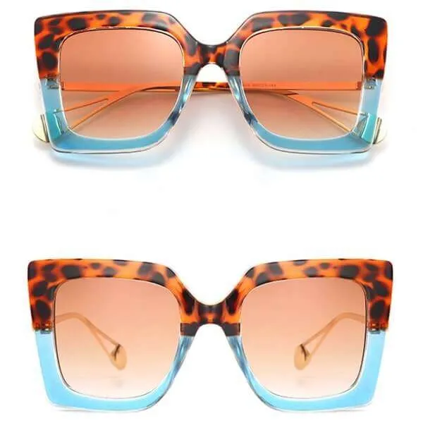 Wanita - Bi-color sunglasses