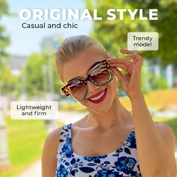 Wanita - Bi-color sunglasses
